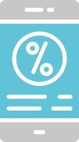 Interest Rate Vector  Icon