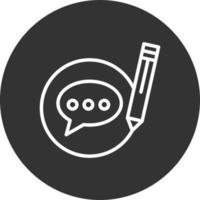 Blogger Vector  Icon