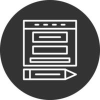 Blogger Vector  Icon