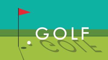 Golf poster design. Golf vector. background. free space for text. copy space. vector