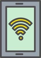 icono de wifi vector