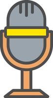 Microphone Vector  Icon