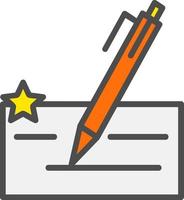 Pen Vector  Icon