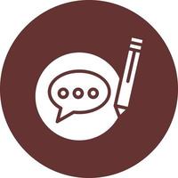 Blogger Vector  Icon