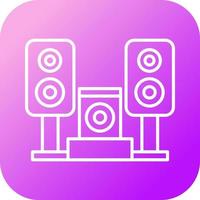 Music System Vector Icon