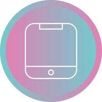 Unique Smart Device Vector Line Icon