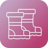 Rain Boots Vector Icon