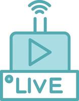 Live Vector  Icon