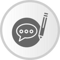 Blogger Vector  Icon