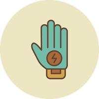 Glove Creative Icon Design vector