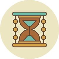 diseño de icono creativo de reloj de arena vector