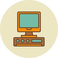 Computer Creative Icon Design vector