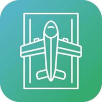 Runway Vector Icon