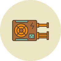 Power Supply Creative Icon Design vector