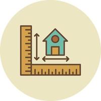 Measure Creative Icon Design vector