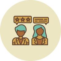 Conversation Creative Icon Design vector