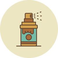 diseño de icono creativo de spray de pintura vector