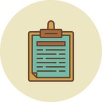 Clipboard Creative Icon Design vector