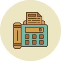 Fax Creative Icon Design vector