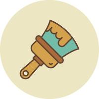 Paint Brush Creative Icon Design vector