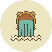 Sewer Creative Icon Design vector