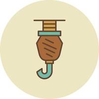 Hook Creative Icon Design vector