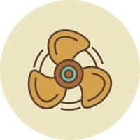 Propeller Creative Icon Design vector