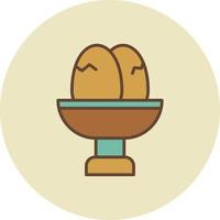 Eggs Creative Icon Design vector