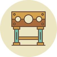 Pillory Creative Icon Design vector