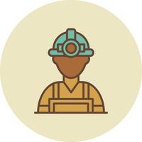 diseño de icono creativo laboral vector