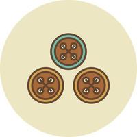 Buttons Creative Icon Design vector