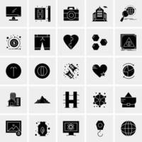 25 Universal Business Icons Vector Creative Icon Illustration to use in web and Mobile Related project