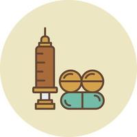 Drugs Creative Icon Design vector