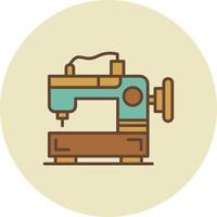 Sewing Machine Creative Icon Design vector