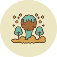 Trees Creative Icon Design vector