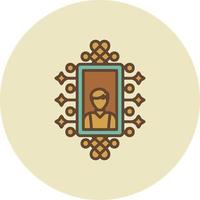Frame Creative Icon Design vector