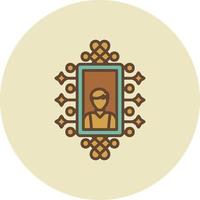 Frame Creative Icon Design vector