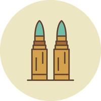 Bullets Creative Icon Design vector