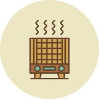 Heater Creative Icon Design vector