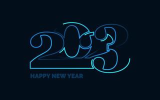 2066 Design Happy New Year. New Year 2023 logo design for brochure design. card. banner. Christmas decor 2023 vector