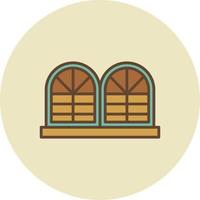 Window Creative Icon Design vector