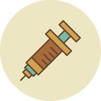 Syringe Creative Icon Design vector