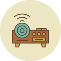 Projector Creative Icon Design vector
