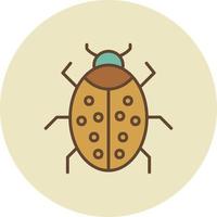 Bug Creative Icon Design vector