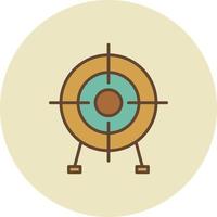 Target Creative Icon Design vector