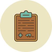 Diagnosis Creative Icon Design vector