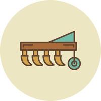 Plow Creative Icon Design vector