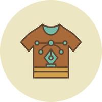 T Shirt Creative Icon Design vector