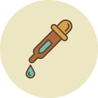 Dropper Creative Icon Design vector