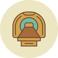 Tomography Creative Icon Design vector